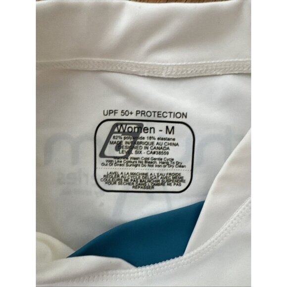 Rhythm Series By Level Six Women's Rash Guard SPF 50 Sun Protection Size M - Picture 3 of 5